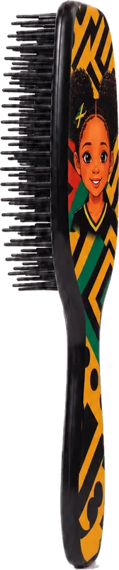 The Shanice brush from the side, showing the bristles