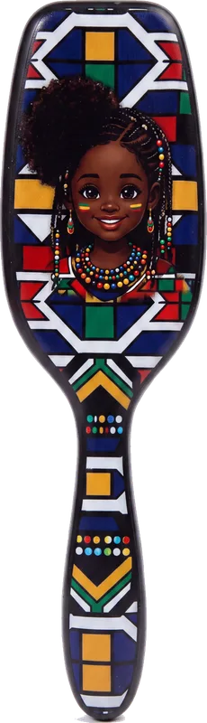 The Naledi brush, showing her portrait on the back