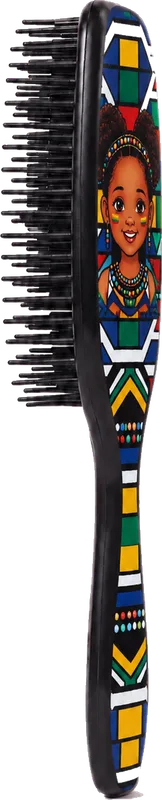 The Thandi brush from the side, showing the bristles