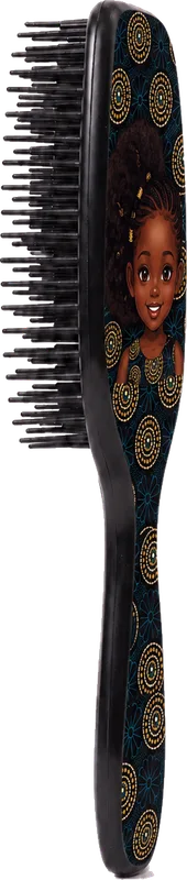 The Tolani brush from the side, showing the bristles