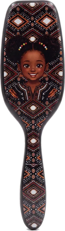 The Zawadi brush, showing her portrait on the back